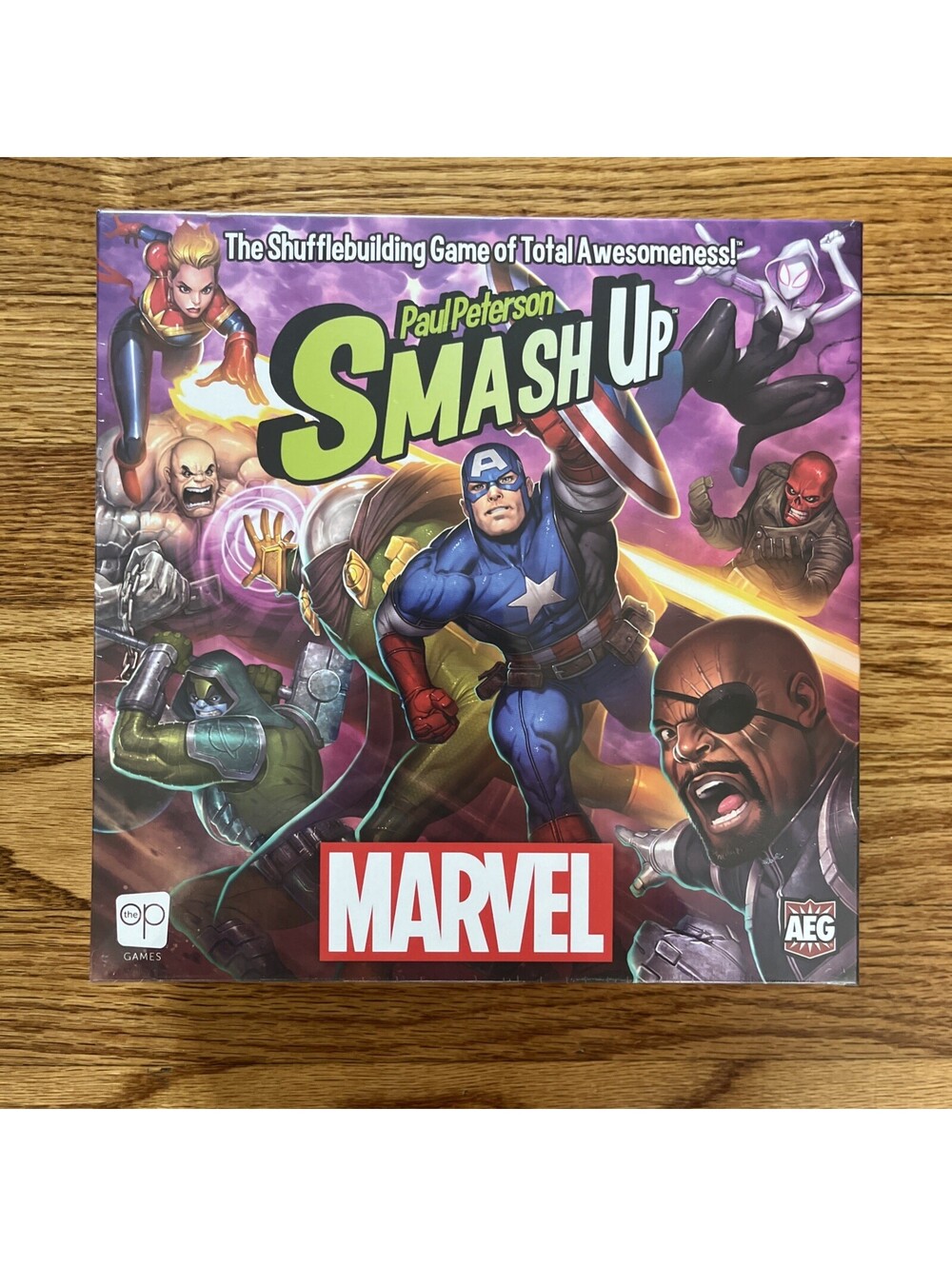 Smash Up Marvel Card Game Paul Peterson AEG Brand New Sealed